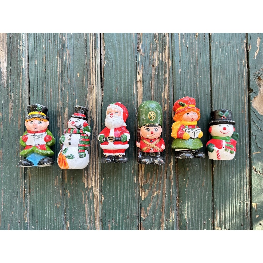 Interpur Christmas Candles Never Lit Set of 6 A